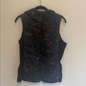 Black Speckle Smartwool Smartloft 60 Small Vest